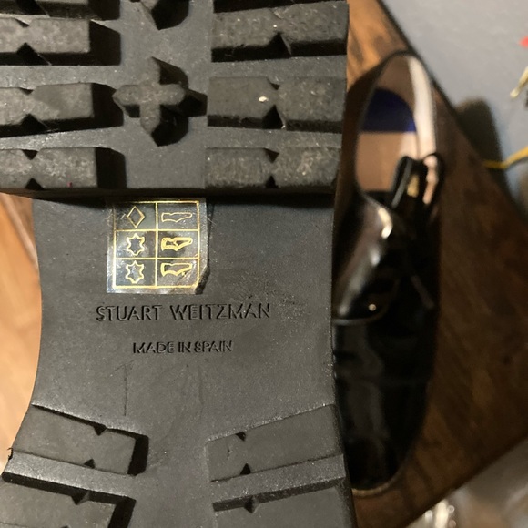 Stuart Weitzman Britton Black Oxfords - Picture 8 of 9